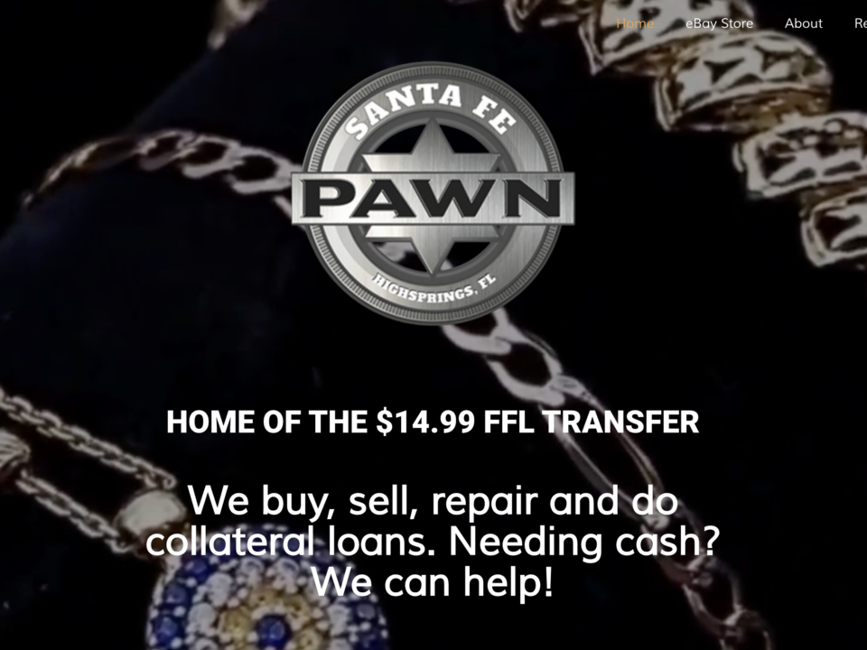 santa fe pawn website built by Imperium Marketing Solutions